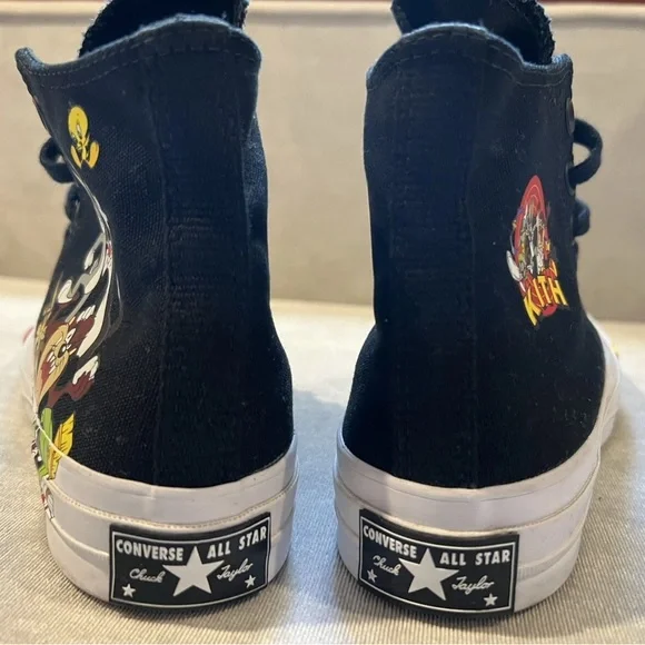 CONVERSE Chuck 70 HI Kith Looney Tunes Size Men’s Size 9.5/Women’s Size 11.5 - Picture 5 of 8